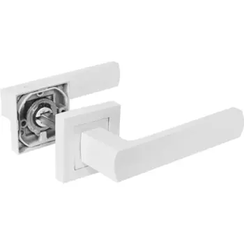 Дверные ручки Proffero LD-25 без запирания цвет матовый белый