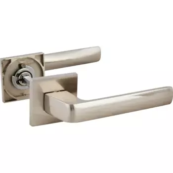 Дверные ручки Puerto Эспрессо без запирания цвет матовый никель