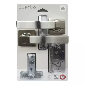 Дверные ручки Puerto SET521-02 5-45, без запирания, цвет никель