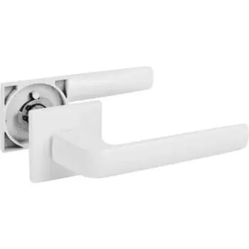 Дверные ручки Puerto Slim Эспрессо без запирания цвет матовый белый