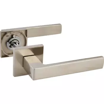 Дверные ручки Puerto Slim Куббаито без запирания цвет матовый никель