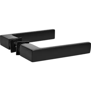 Дверные ручки Puerto Zero Куббаито без запирания цвет черный