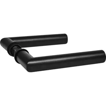 Дверные ручки Puerto Zero Мокка без запирания цвет черный