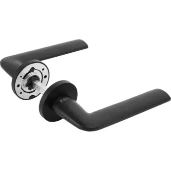 Дверные ручки Punto Aspect, без запирания, цвет черный