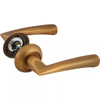 Дверные ручки Punto Coda без запирания цвет кофе