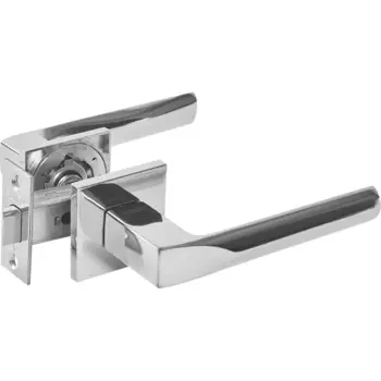 Дверные ручки Punto Cosmo без запирания комплект цвет хром