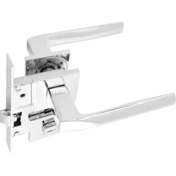 Дверные ручки Punto Cosmo с запиранием комплект цвет хром