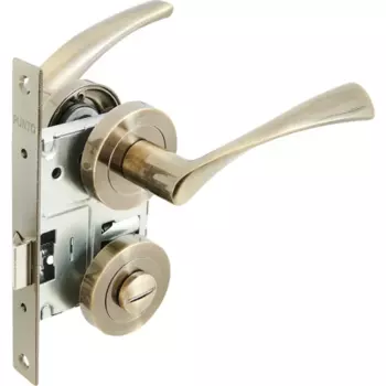 Дверные ручки Punto Crona с запиранием комплект цвет бронза