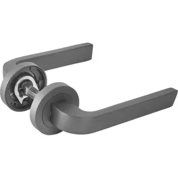 Дверные ручки Punto Evo без запирания цвет графит