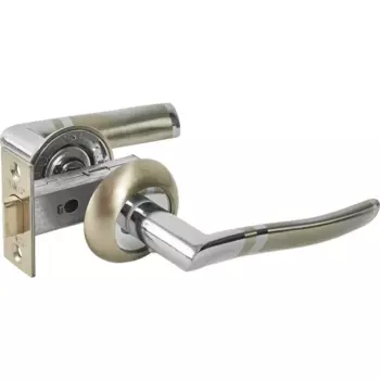 Дверные ручки Punto Jet без запирания комплект цвет никель/хром