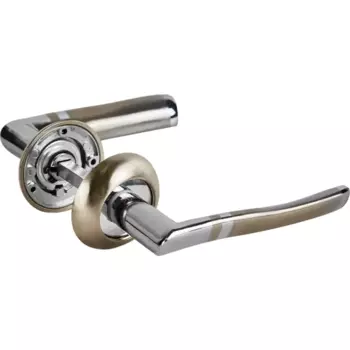 Дверные ручки Punto Jet с запиранием комплект цвет никель/хром