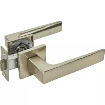 Дверные ручки Punto Optima без запирания комплект цвет матовый никель