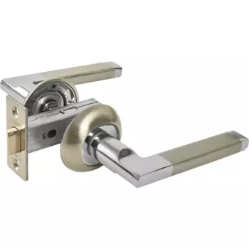 Дверные ручки Punto Polo без запирания комплект цвет никель/хром