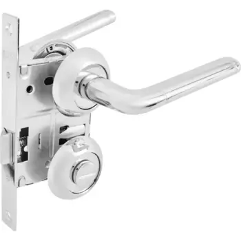 Дверные ручки Punto Rex с запиранием комплект цвет хром