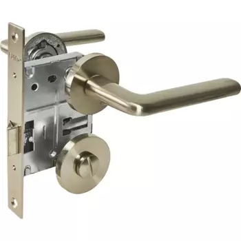 Дверные ручки Punto Spark с запиранием комплект цвет никель