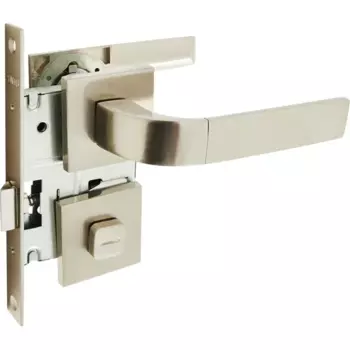 Дверные ручки Punto Trento с запиранием комплект цвет никель