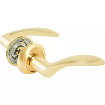 Дверные ручки Punto Viola без запирания цвет матовое золото