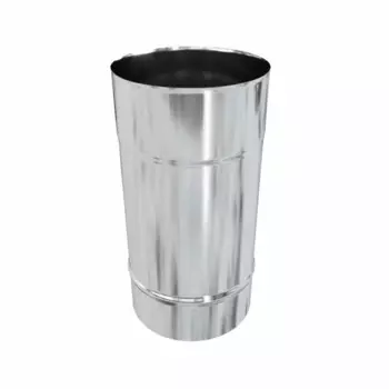 Труба для дымохода Коракс D120 0.25 м нержавеющая сталь 0.5 мм