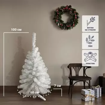 Ель новогодняя искусственная 100 см