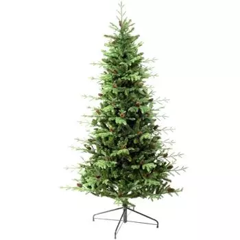 Ель новогодняя искусственная «Европейская» с шишками, 180 см