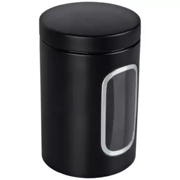 Емкость для хранения Delinia 11x11x18 см черный