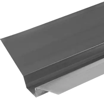 Ендова нижняя 300x300 мм 2 м оцинкованная 0.4 мм