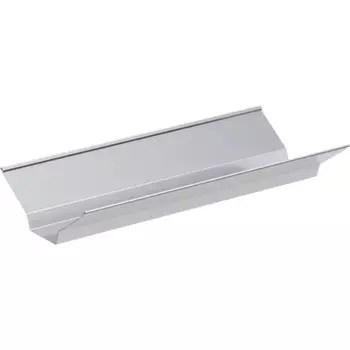 Ендова верхняя 115x30x115 мм 2 м оцинкованная 0.4 мм