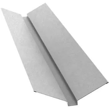 Ендова верхняя 115x30x115 мм 2 м оцинкованный 0.4 мм