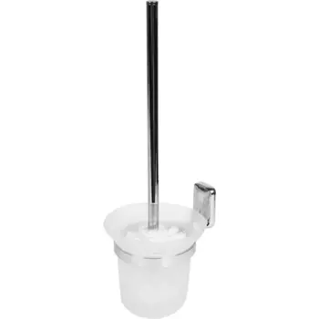 Ершик для унитаза Lemer Elegia стекло цвет белый матовый