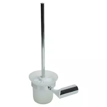 Ершик для унитаза Swensa Lock подвесной стекло/металл цвет хром