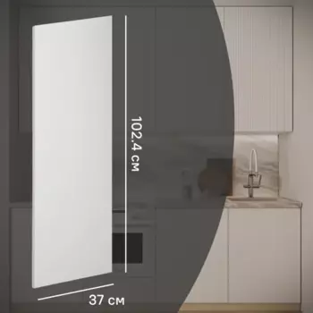 Фальшпанель для кухонного шкафа Висла 37x102.4 см Konsensa МДФ цвет белый