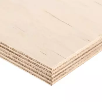 Фанера 6 мм ФК шлифованная 360x320 мм ФК сорт 4/4 0.115 м