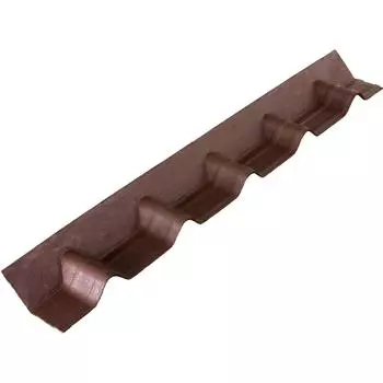 Фартук покрывающий Ондувилла 3D коричневый