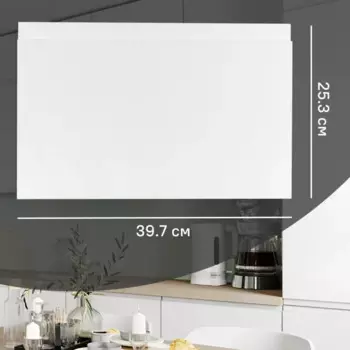 Фасад выдвижного ящика Токио 39.7x25.3 см DELINIA ID МДФ цвет белый