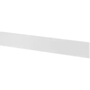 Фасад для кухонного шкафа Аша Белая 14.7x102.1 см Delinia ID ЛДСП цвет белый