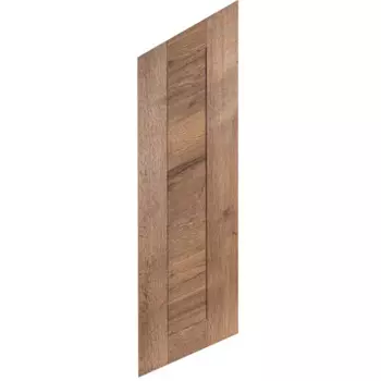 Фасад для кухонного шкафа Рошаль 29.7x102.1 см Delinia ID ЛДСП цвет темное дерево