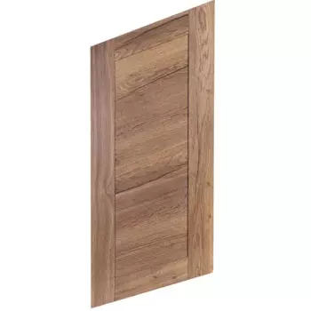 Фасад для кухонного шкафа Рошаль 44.7x102.1 см Delinia ID ЛДСП цвет темное дерево