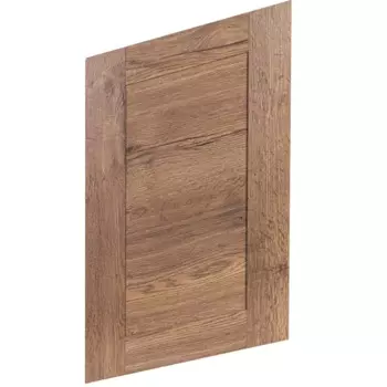 Фасад для кухонного шкафа Рошаль 44.7x76.5 см Delinia ID ЛДСП цвет темное дерево