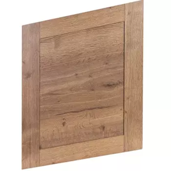 Фасад для кухонного шкафа Рошаль 59.7x76.5 см Delinia ID ЛДСП цвет темное дерево