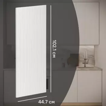 Фасад для кухонного шкафа Висла 44.6x102.1 см Konsensa МДФ цвет белый