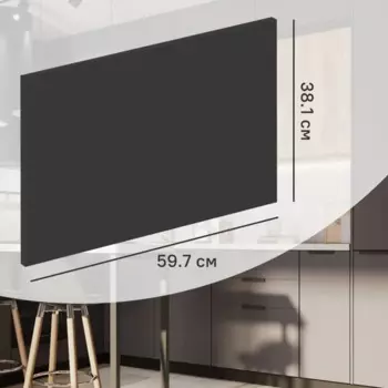 Фасад кухонного шкафа София 59.7x38.1 см KONSENSA ЛДСП цвет серый
