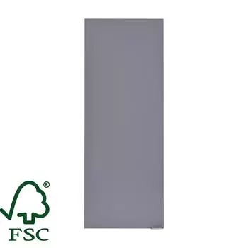 Фасад шкафа подвесного Смарт 30x80 см цвет серый матовый