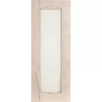 Фасад-витрина кухонного шкафа Касли 39.7x102.1 см Delinia ID ЛДСП цвет касли