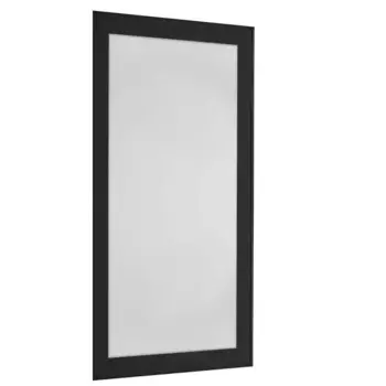 Фасад-витрина кухонного шкафа Вельск 39.7x76.5 см DELINIA ID стекло цвет черный