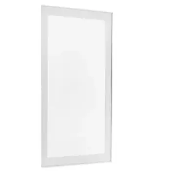 Фасад-витрина кухонного шкафа Вельск 39.7x76.5 см DELINIA ID стекло цвет белый