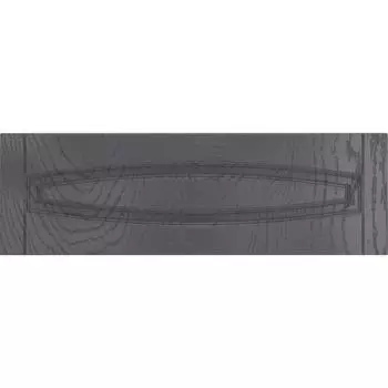 Фасад выдвижного ящика Delinia ID "Петергоф грей" 26х80 см, МДФ, цвет графит