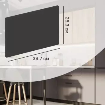 Фасад выдвижного ящика София 39.7x25.3 см KONSENSA ЛДСП цвет серый