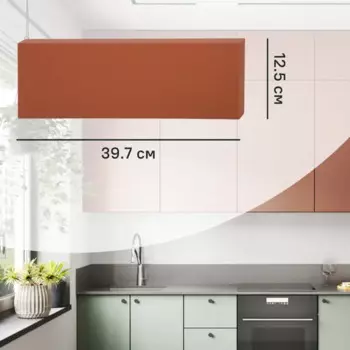 Фасад выдвижного ящика Тара 39.7x12.5 см KONSENSA МДФ цвет терракотовый