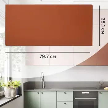 Фасад выдвижного ящика Тара 79.7x38.1 см KONSENSA МДФ цвет терракотовый