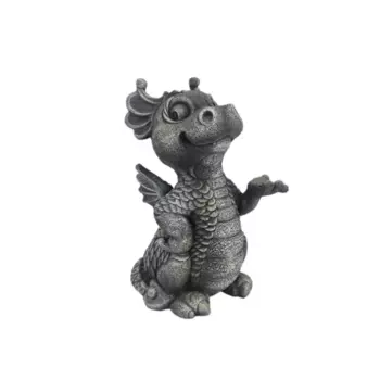Фигура садовая Дракончик Шика смола 48x25 см
